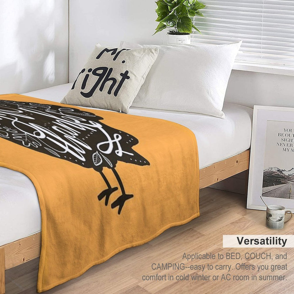 Give Thanks Turkey Multi-functional Throw Blanket