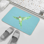 Indian Ringneck Parakeet  Versatile Bath Mat
