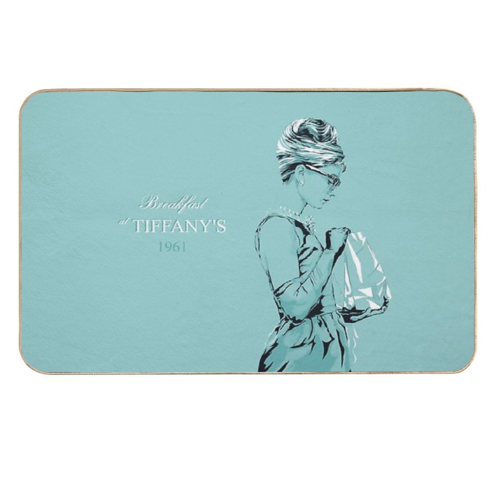 Breakfast at Tiffanys 1961 Durable Bath Mat
