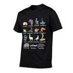 Animals Of The World - Rare Exotic Animals Funny Memes Gift  Quick-drying T-Shirt