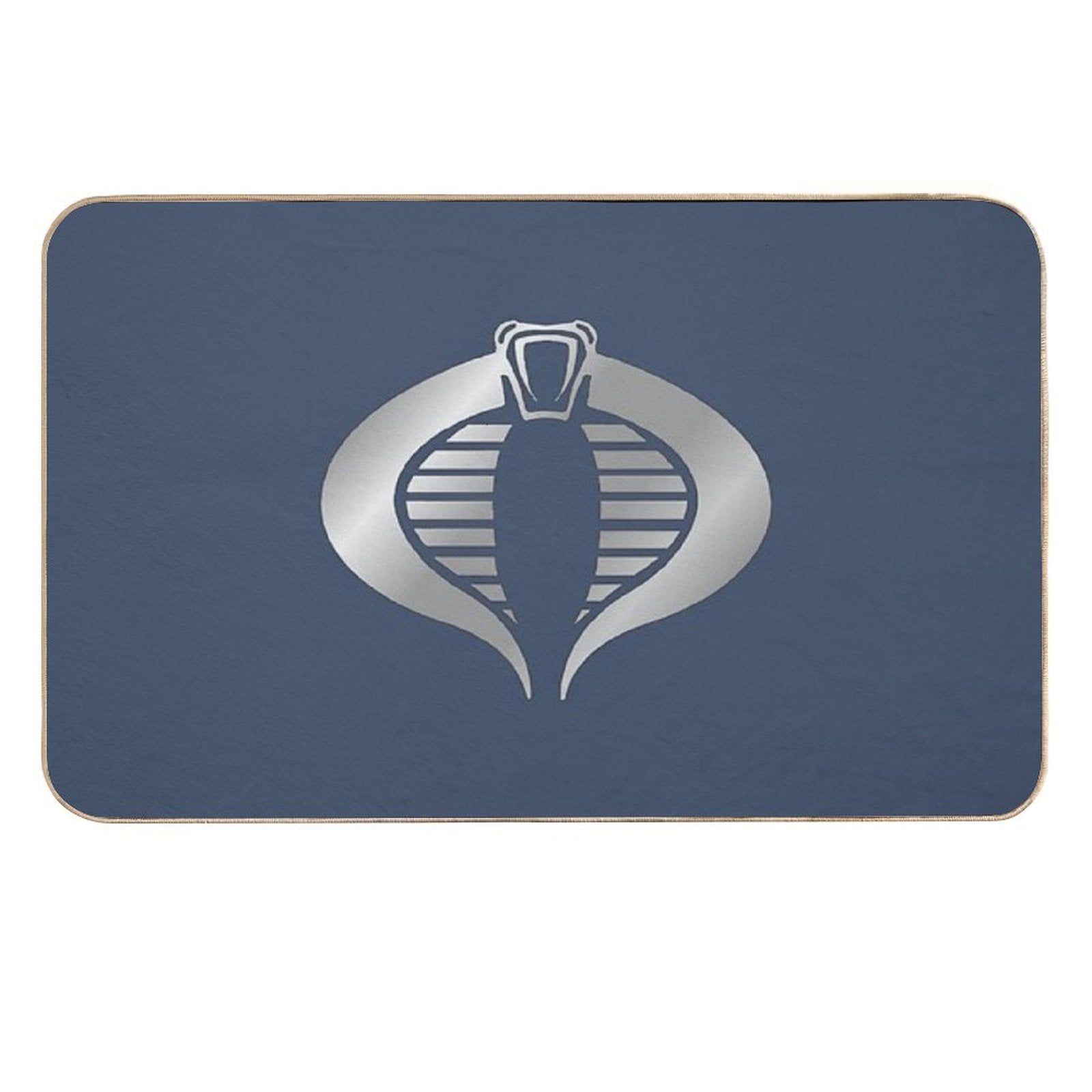 Gi Joe Cobra Trooper Logo  Easy To Clean Bath Mat