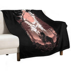 The Wild Hunt Easy Care Throw Blanket