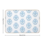 Tampa Florida Tribal Sea Turtle Summer Beach  Rapid-Drying Bath Mat