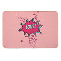 Love!  Easy To Clean Bath Mat
