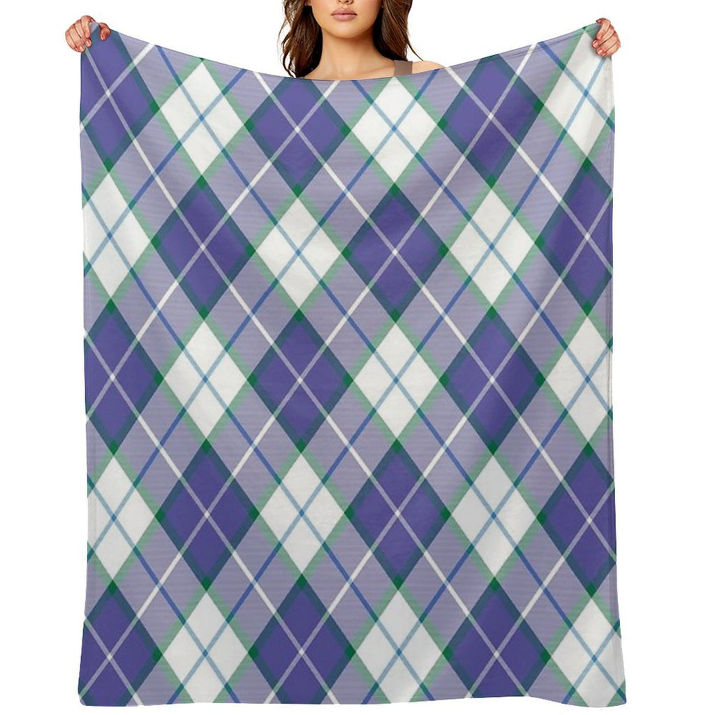Northwest Tartan Sustainable Throw Blanket