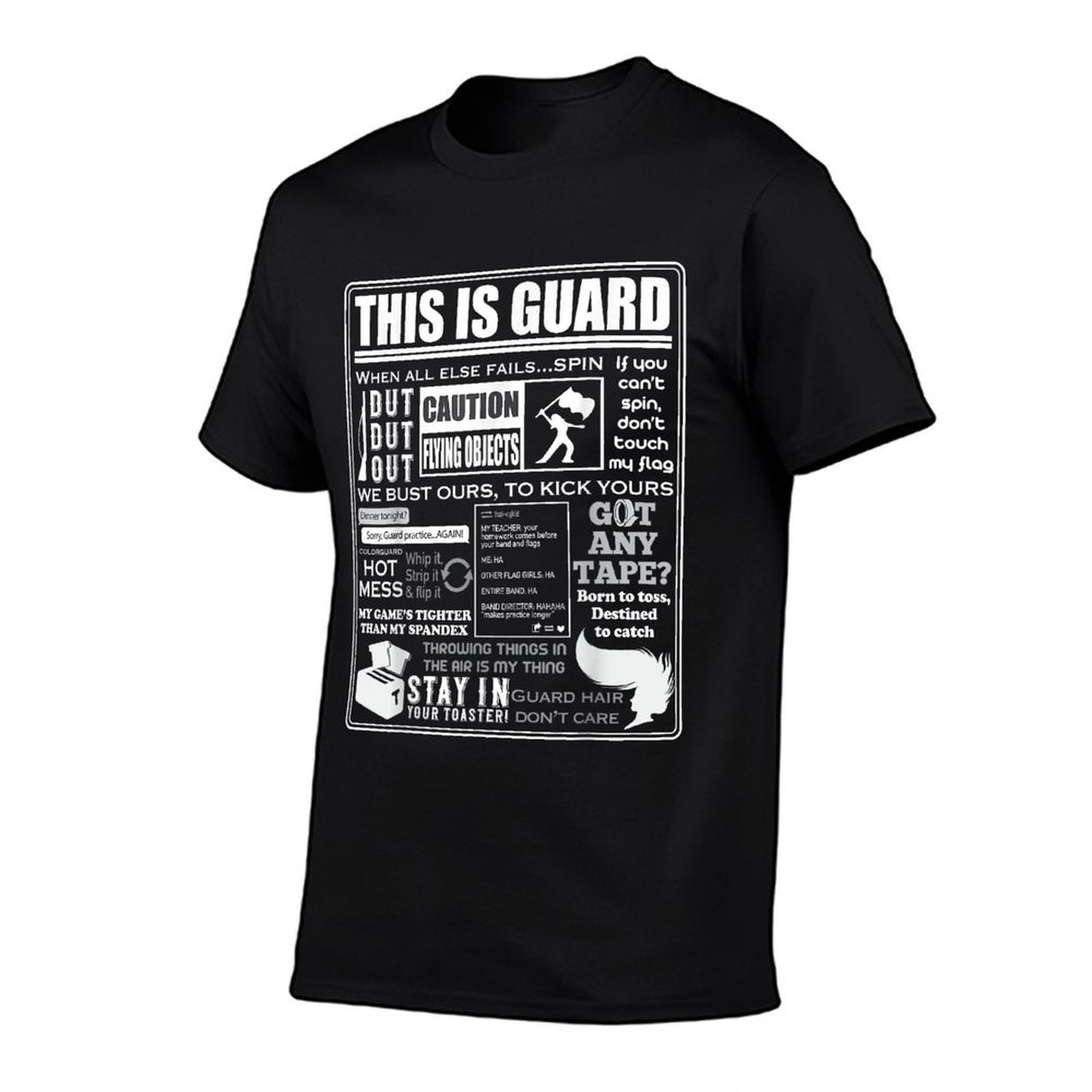 Dies Ist Color Guard Funny Color Guard Sayings And Memes  Eco-friendly Material T-Shirt