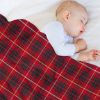 Clan Bruce Tartan Compact Throw Blanket