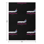 McDonnell Douglas MD-11 - Delta Air Lines Gift-ready Throw Blanket