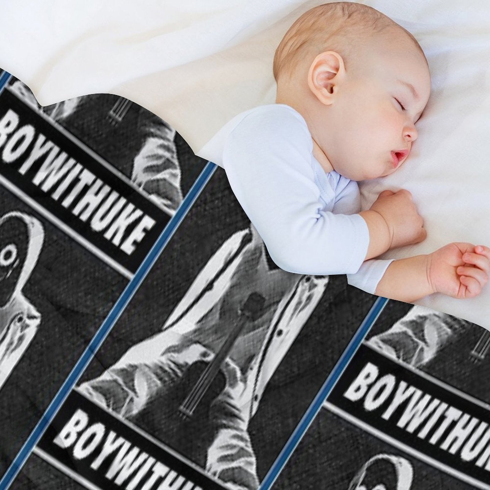 Boywithuke  Toxic  Boywithuke Songs Sustainable Throw Blanket