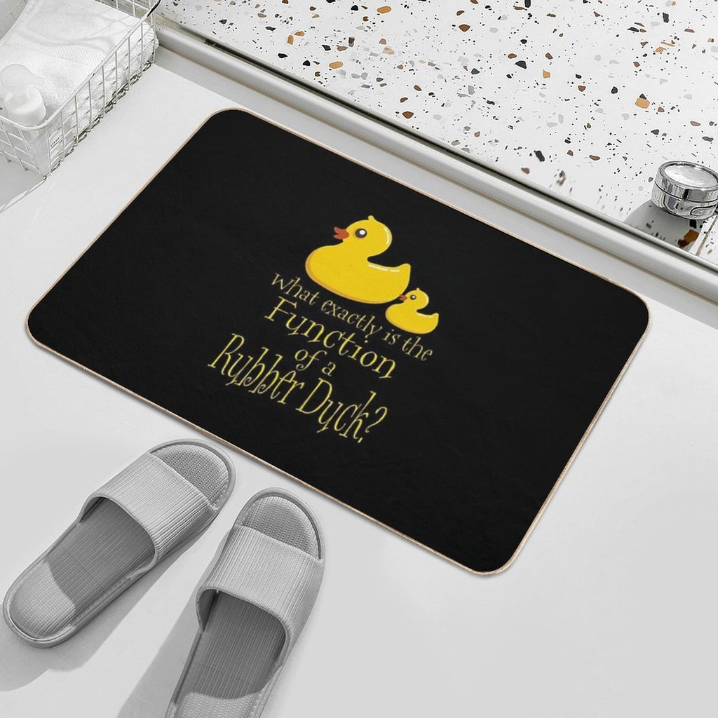 Rubber Ducky  Easy To Clean Bath Mat