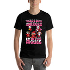 Theres Some Horror In This House Funny Santa Christmas Xmas  Polyester Blend T-Shirt