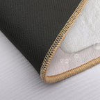 Baby Giraffe in Modern Bathtub Pink Print, Baby Giraffe Bathing, Animals in Bathtub Art by Synplus  Non-Slip Bath Mat