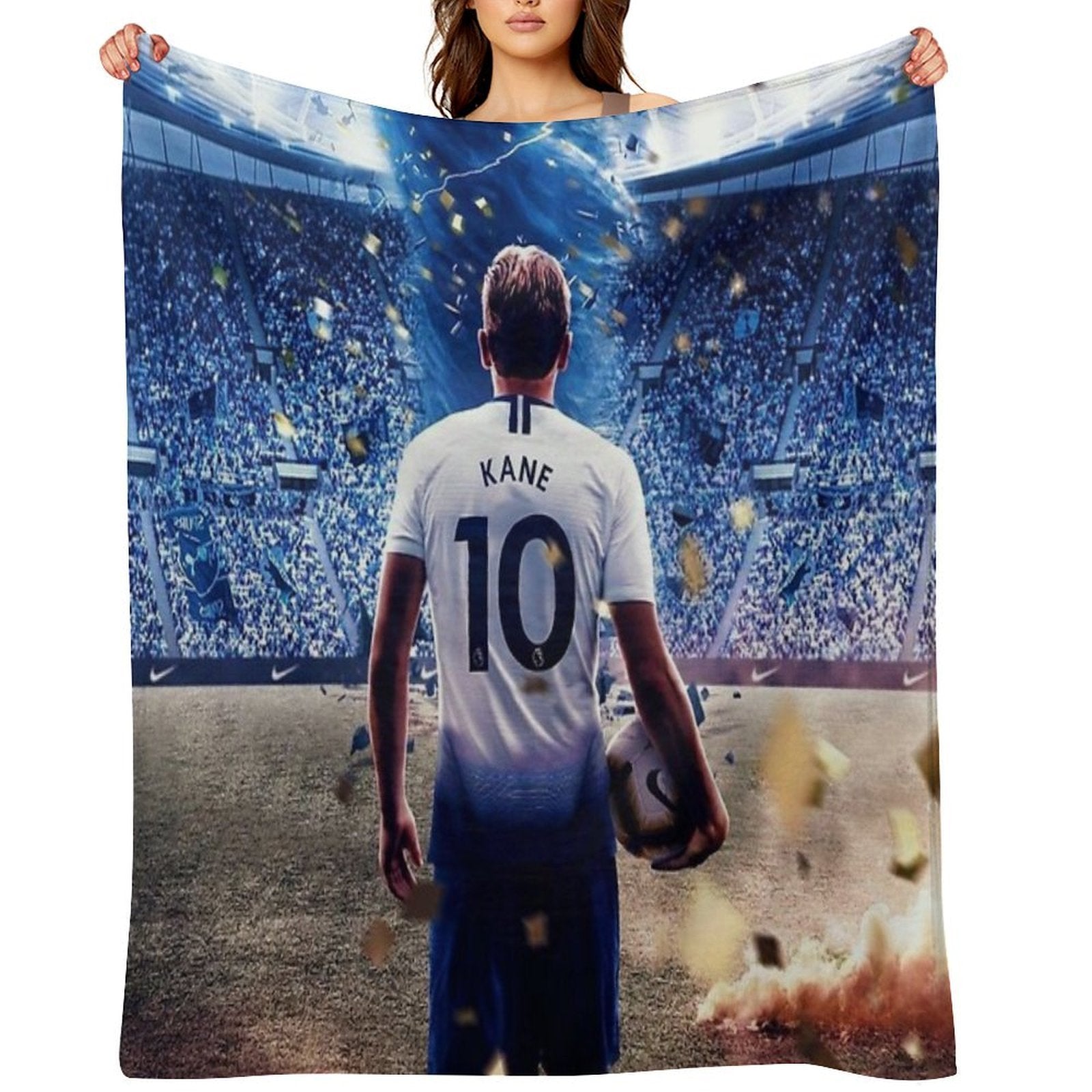 Harry Kane Tottenham Travel-friendly Throw Blanket