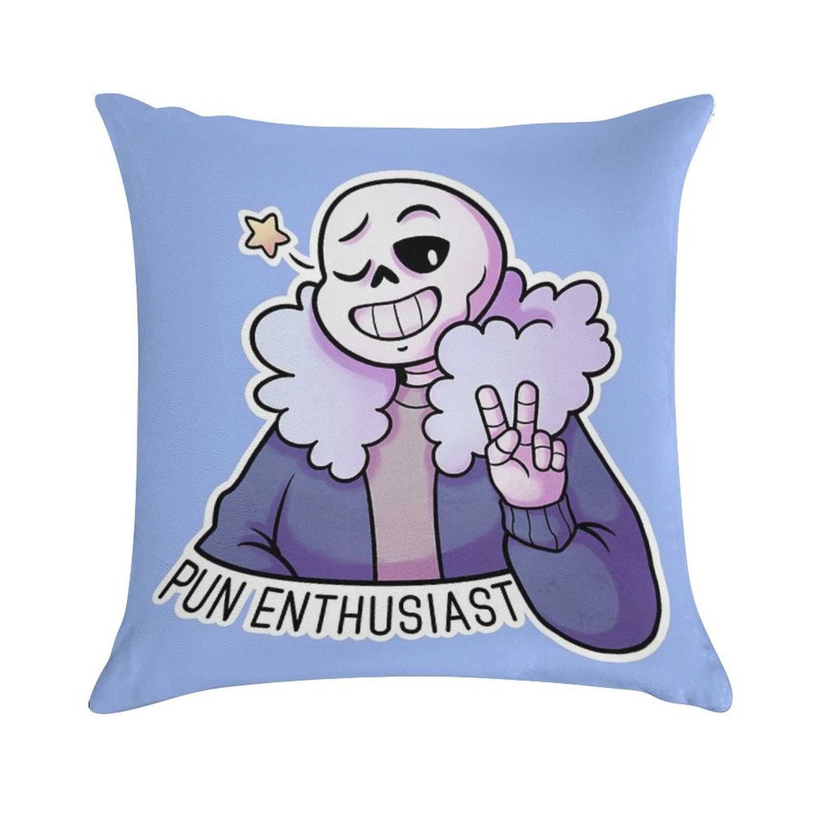 Sans. Soft Ultra-Soft Texture Throw Pillow