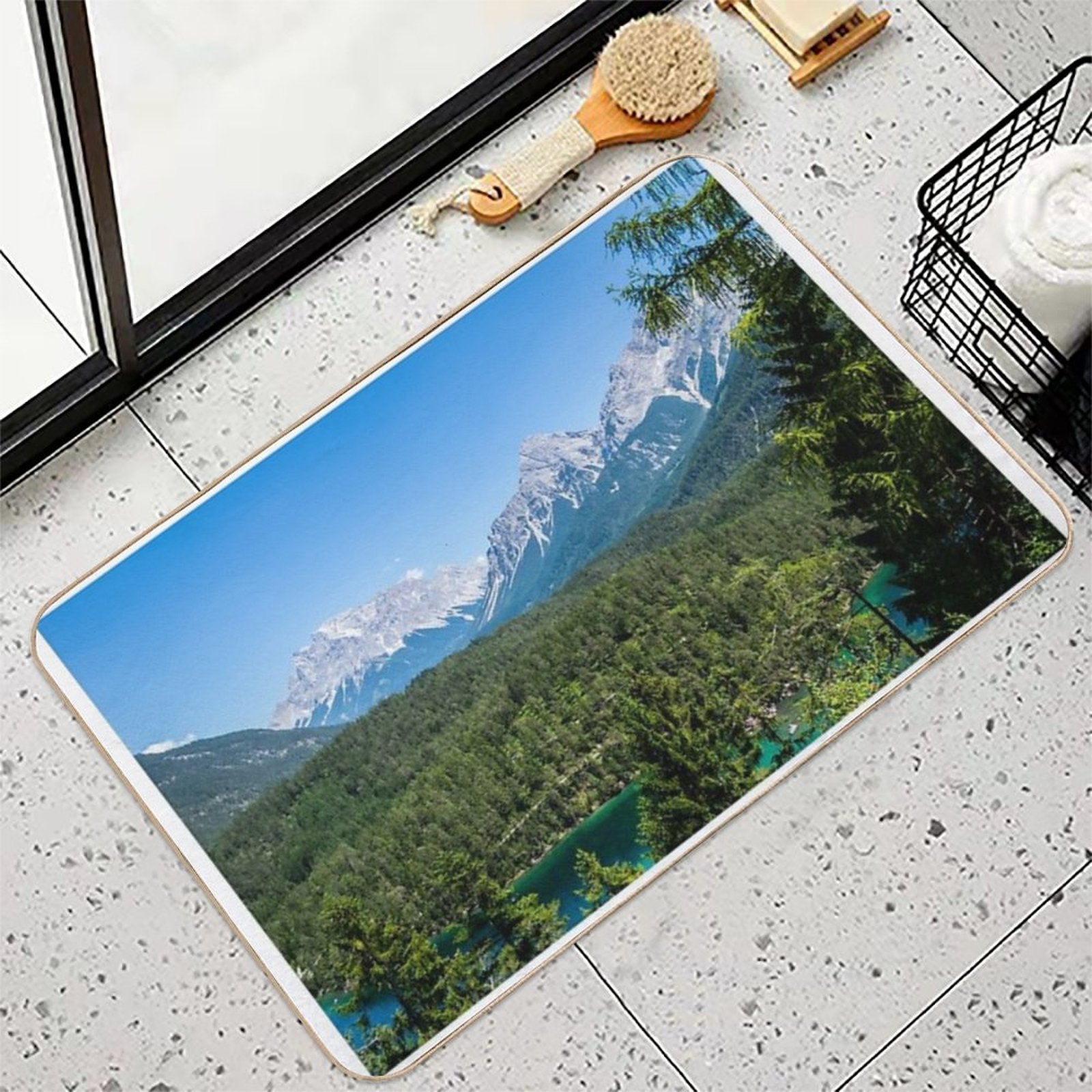 The Fern Pass Austria  Long-Lasting Bath Mat