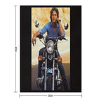 Patrick Swayze - Poster Eco-conscious Throw Blanket