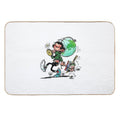 Gaston Lagaffe  Fade-Resistant Bath Mat