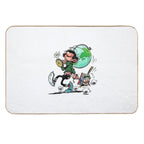 Gaston Lagaffe  Fade-Resistant Bath Mat