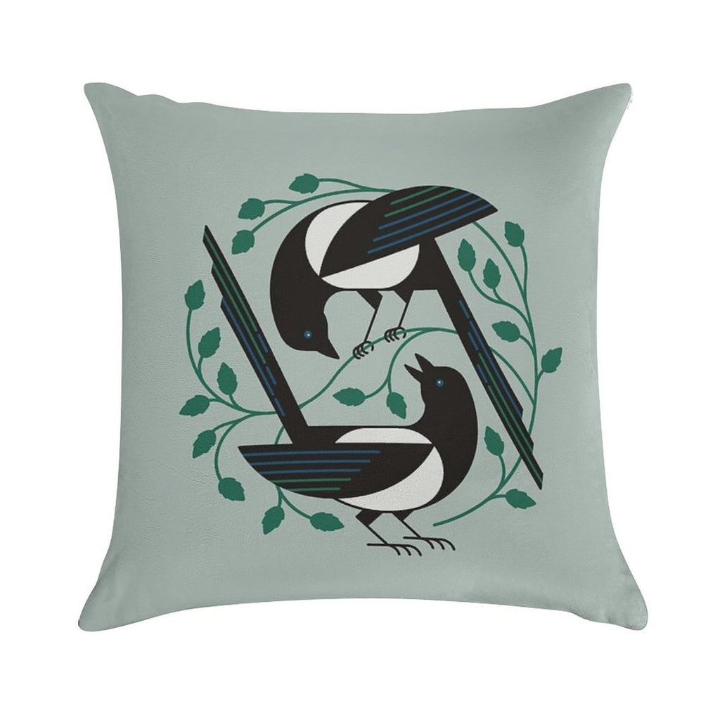 The Joy of Spring Soft Decorative Cover Throw Pillow