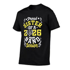 Proud Sister of A Band Senior 2026 Graduation  Polyester Blend T-Shirt