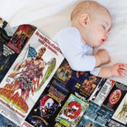 100 Best B-Movies of All Time Collage Lightweight Throw Blanket