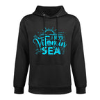 I Need Vitamin Sea - Funny Beach Lover T Colorfast Hoodie