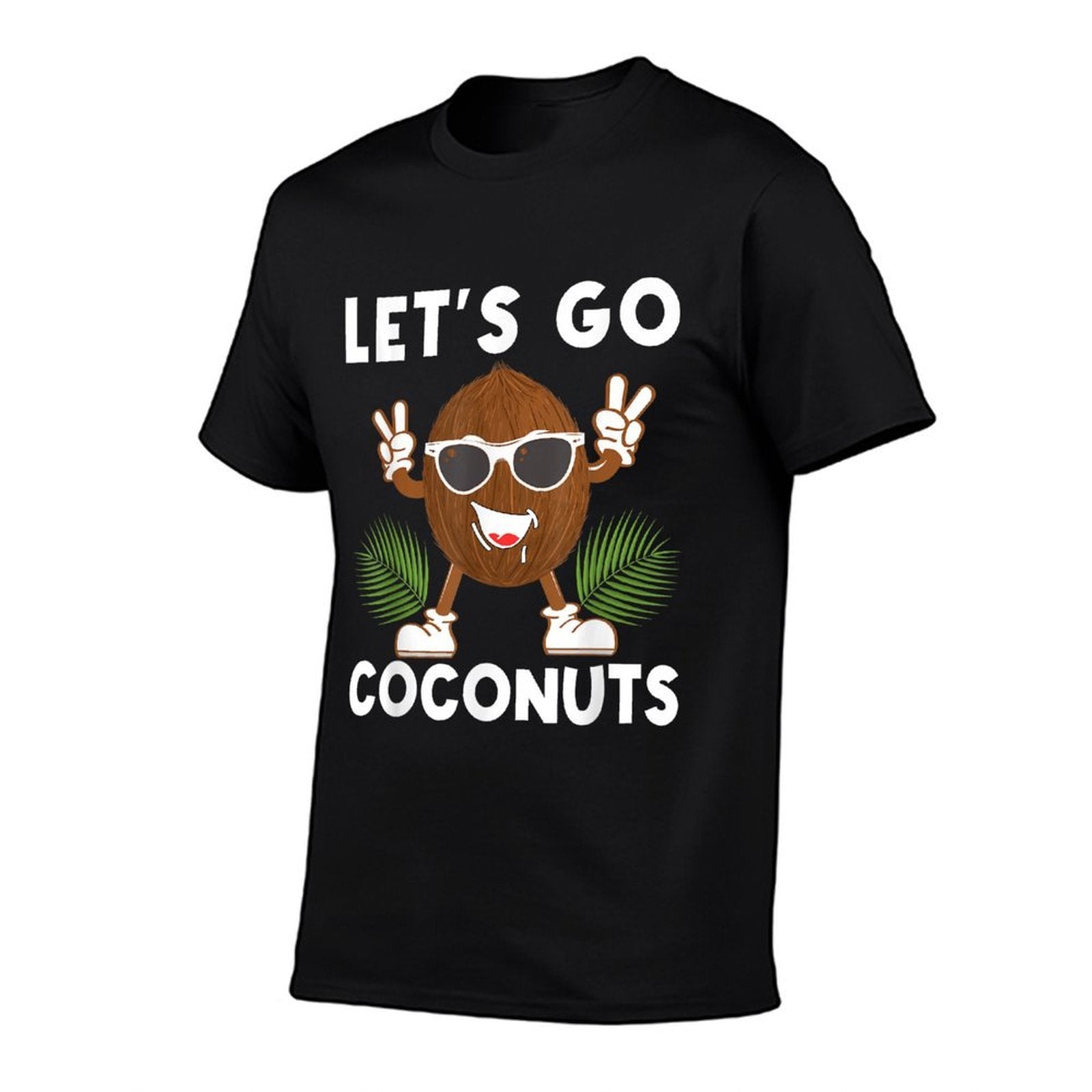 Lets Go Coconuts Funny Fruit Sommer Coconut Costume  Oversized Silhouette T-Shirt