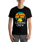 Camping Crew Cute Camper Boys Girls Kids Youth Toddler  Odor-resistant T-Shirt
