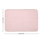 Pink Hearts  High-Traffic Bath Mat