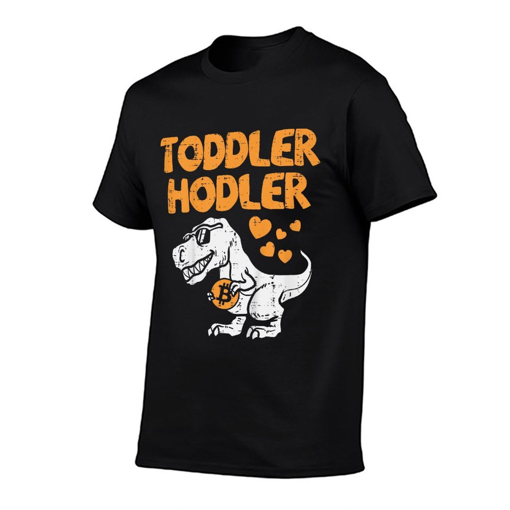 Toddler Hodler Trex Bitcoin BTC Crypto Cryptocurrency Kids  Odor-resistant T-Shirt