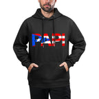 Puerto Rico Fathers Day Patriotic Puerto Rican Pride for Men Casual Wear Hoodie