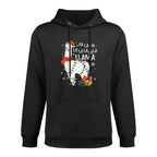 Fa La La Llama Christmas Funny Lllama Lover Xmas Pajamas All-Day Comfort Hoodie