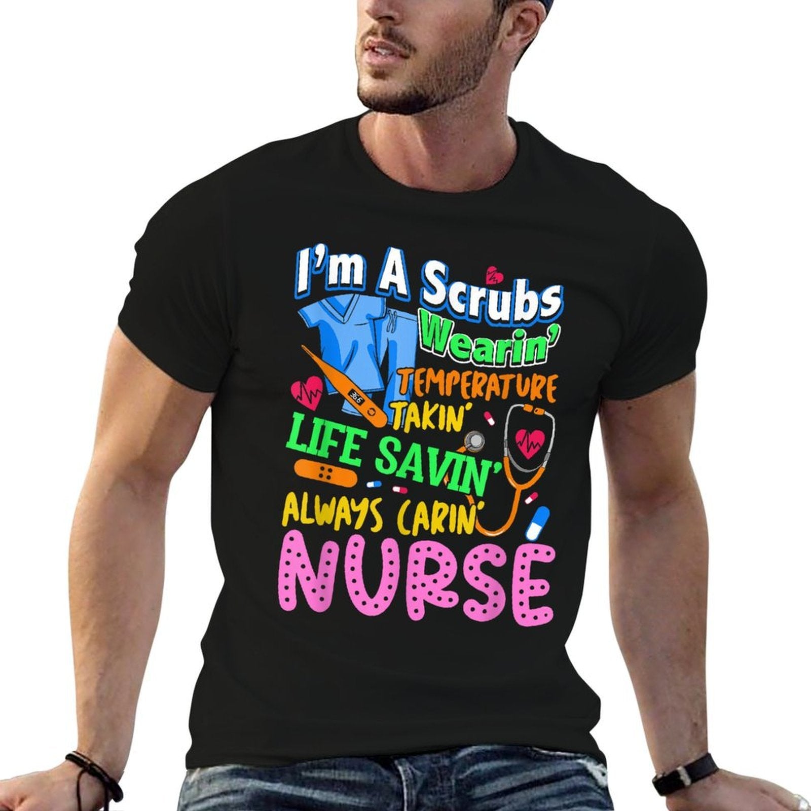 Nurse Job Definition Love Nursing Nursing School Nurse Job Comfortable T-Shirt