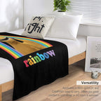 Zippy, Rainbow Premium Throw Blanket