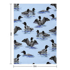 Lots of Loons Shrink-resistant Throw Blanket