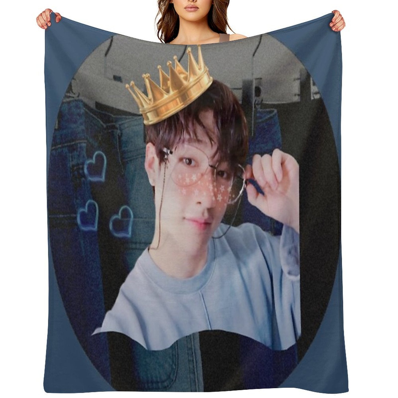 Stray Kids Bangchan Gift-ready Throw Blanket