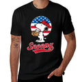 Peanuts - Snoopy Americana Baseball  Soft T-Shirt