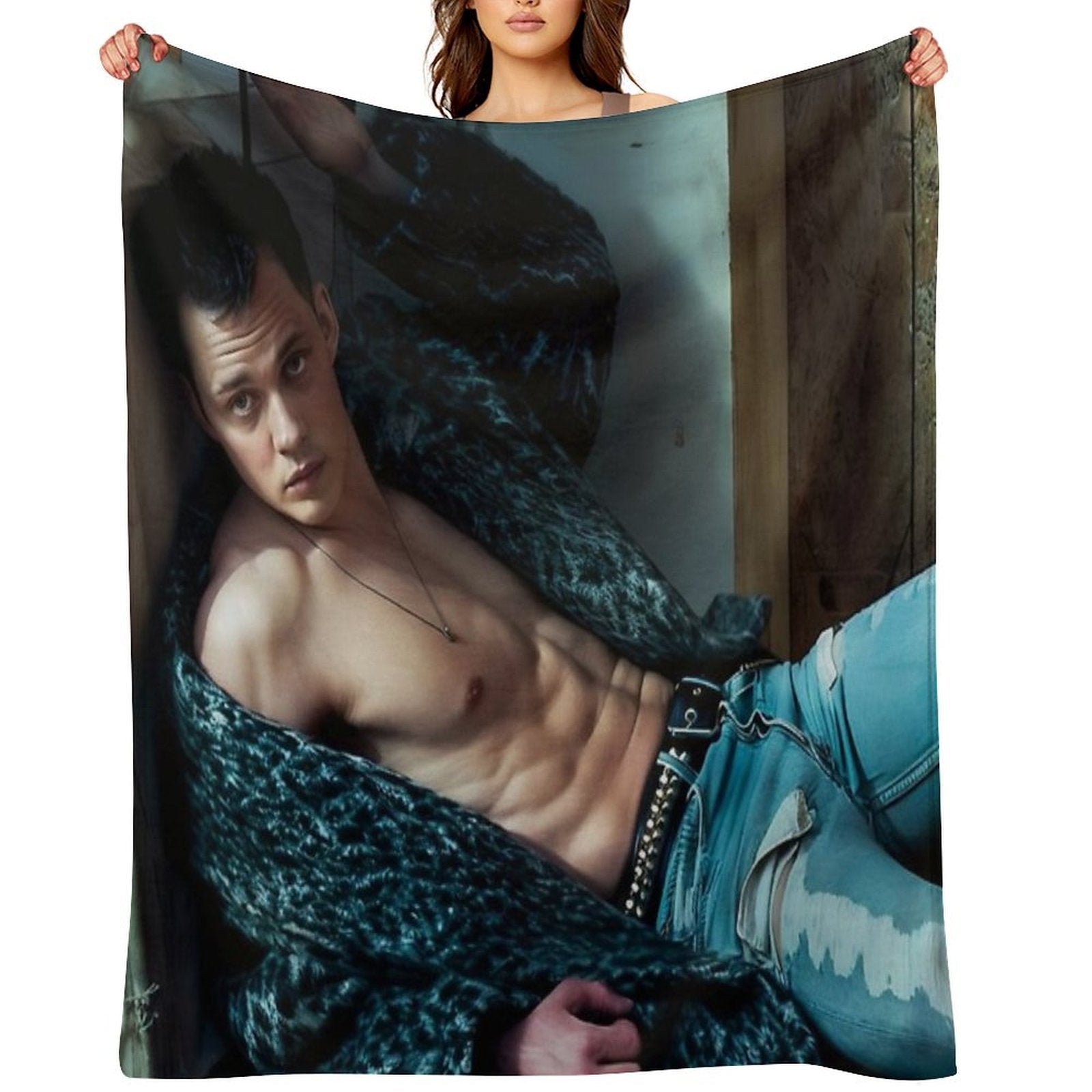 Bill Skarsgard Anti-pilling Throw Blanket