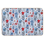 Vintage Coffee Pots  Easy Maintenance Bath Mat