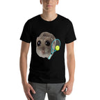 Sad Hamster Meme - Tennis  Tagless Design T-Shirt