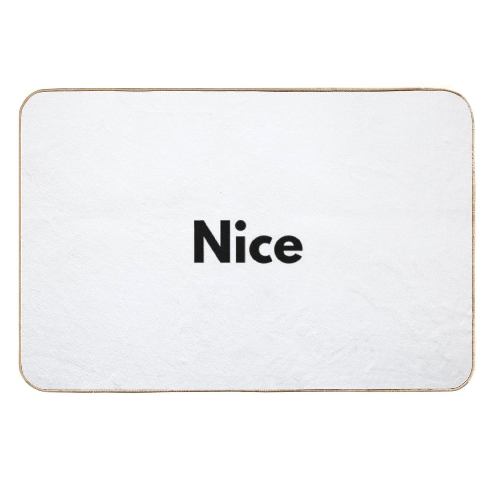 Nice.  Stain-Proof Bath Mat