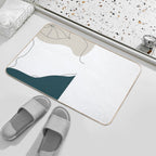 Abstract Art  Slip-Resistant Bath Mat