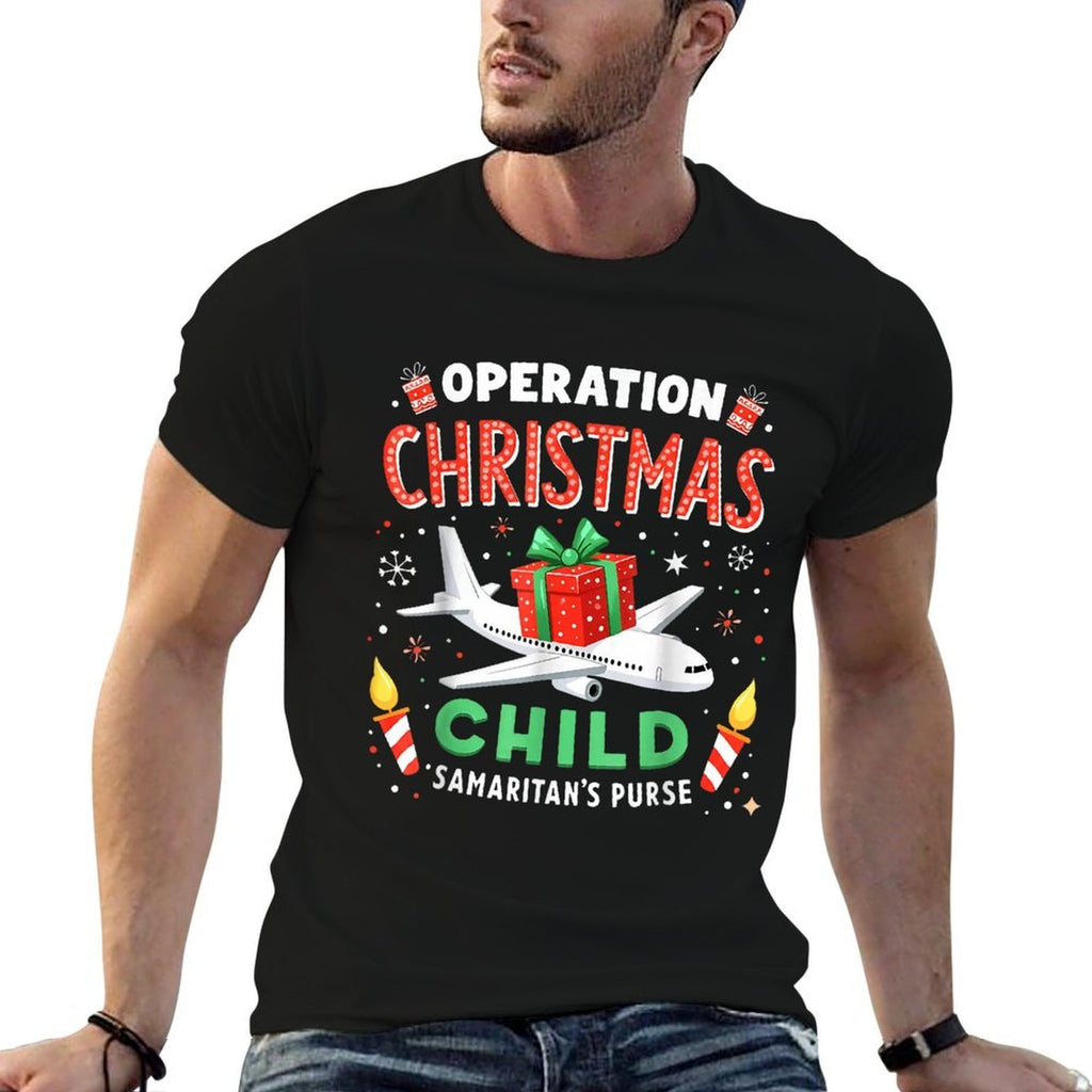 Operation Christmas Child Samaritans Purse  Stretchy T-Shirt