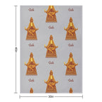 The Dude Budha The Big Lebowski Shrink-resistant Throw Blanket