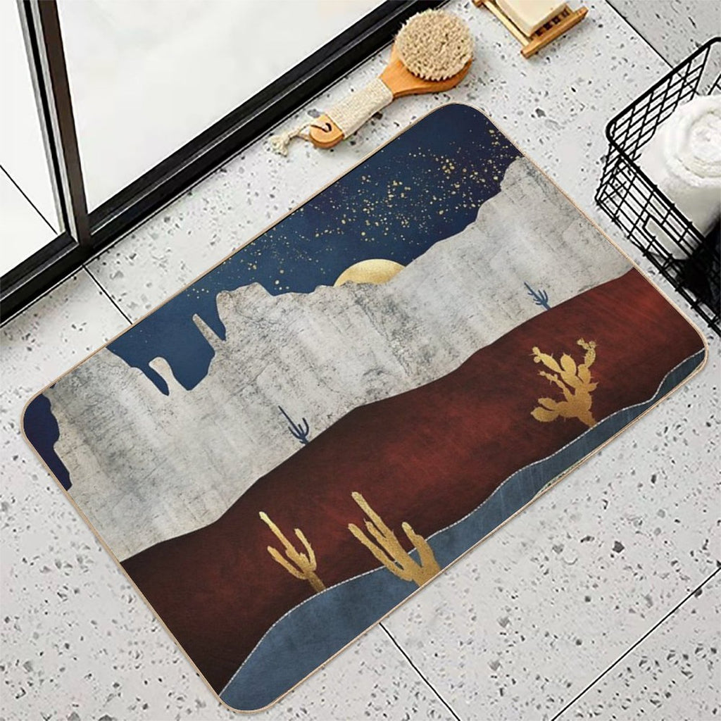 Moonlit Desert  Eco-Friendly Bath Mat