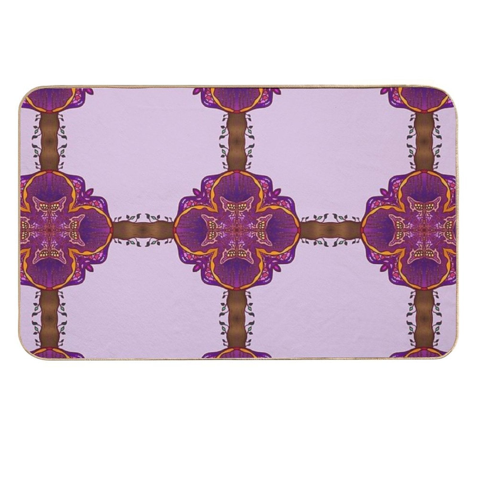 Butterfly Grove Durable Bath Mat