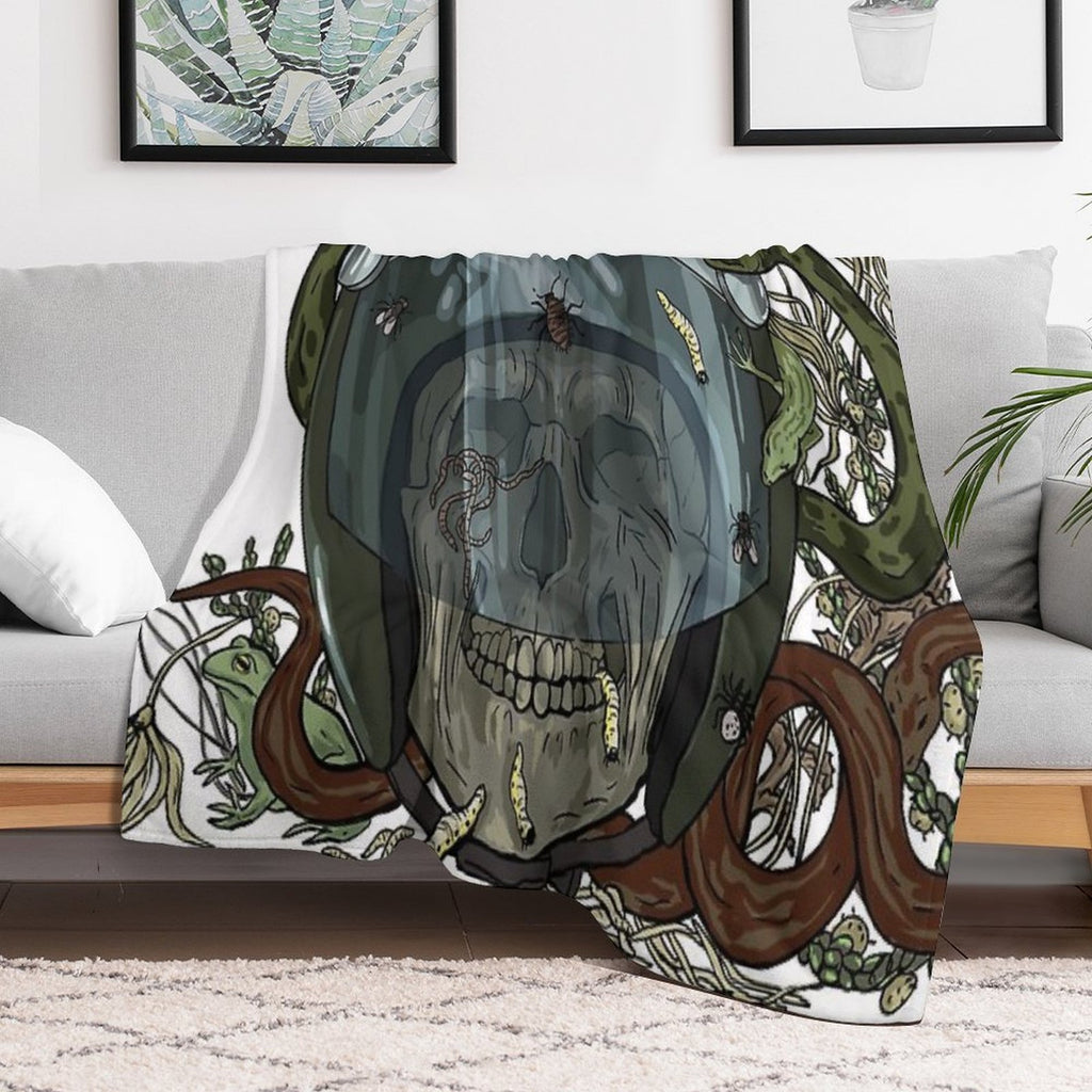 Smile, Stage 1 Shrink-resistant Throw Blanket