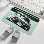 Retro DTM Car Carrousel Nordschleife Durable Bath Mat