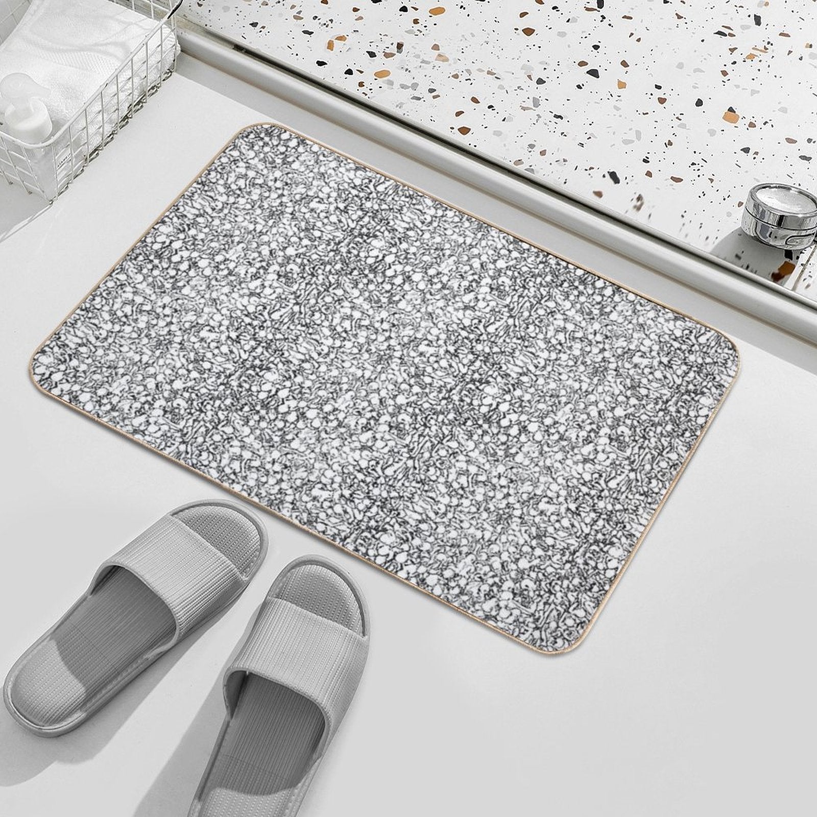 Hitobito-o13  Absorbent Bath Mat