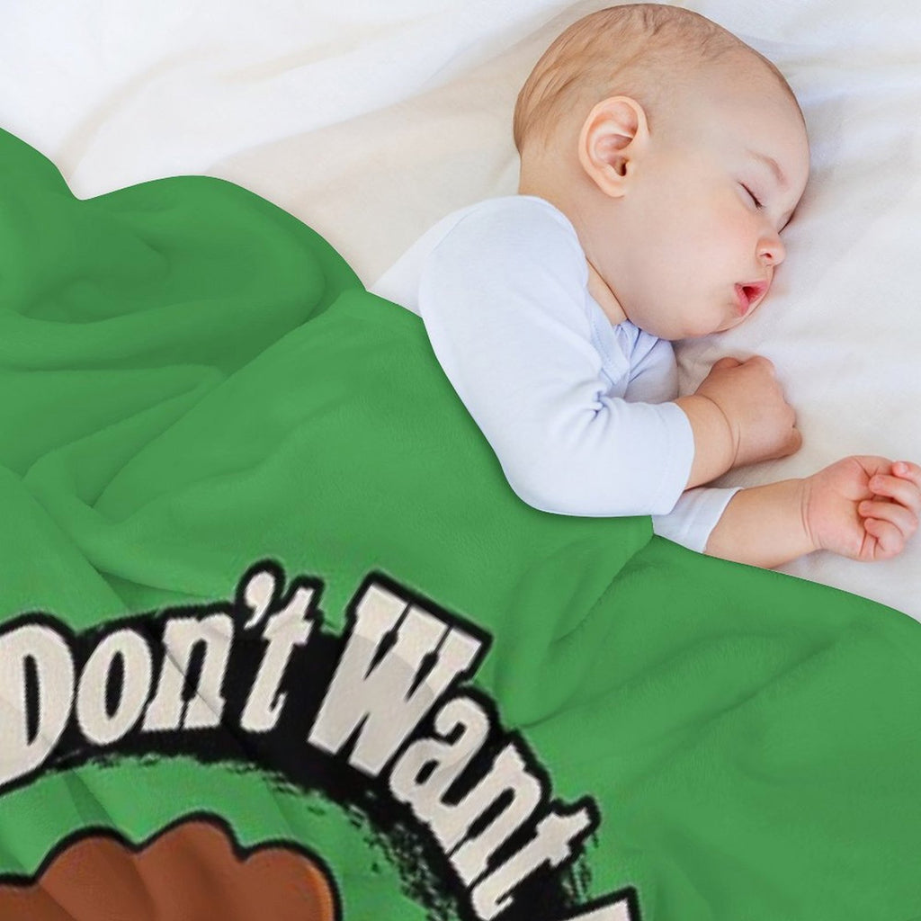 I Don't Want Any Damn Vegetables Gift-ready Throw Blanket